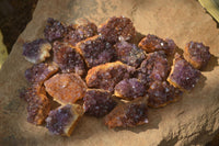 Natural Small Dark "Amethystos" Amethyst Clusters  x 35 From Kwaggafontein, South Africa - Toprock Gemstones and Minerals 