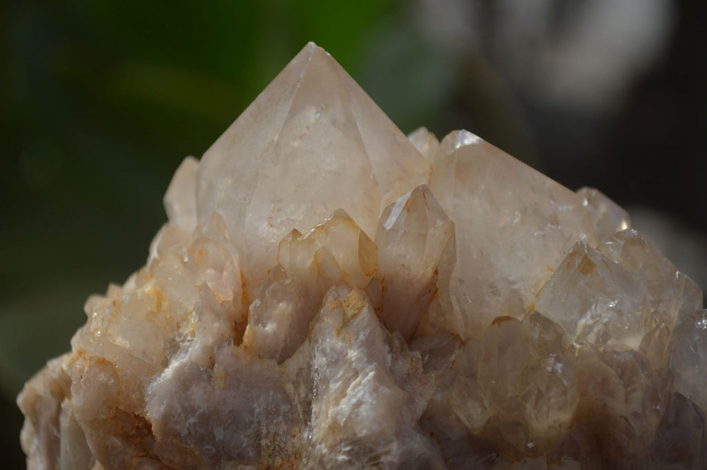 Natural Smokey Quartz Clusters x 3 From Luena, Congo - Toprock Gemstones and Minerals 
