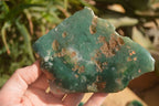 Polished On One Side Emerald Mtorolite Plates x 3 From Mutorashanga, Zimbabwe - Toprock Gemstones and Minerals 