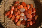 Polished  Carnelian Agate Tumble Stones  x 1 Kg Lot From Madagascar - Toprock Gemstones and Minerals 