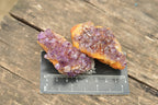 Natural Small Dark "Amethystos" Amethyst Clusters x 35 From Kwaggafontein, South Africa - TopRock