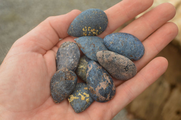 Polished Rare Blue Dumortierite Jewellery Free Forms  x 35 From Madagascar - TopRock