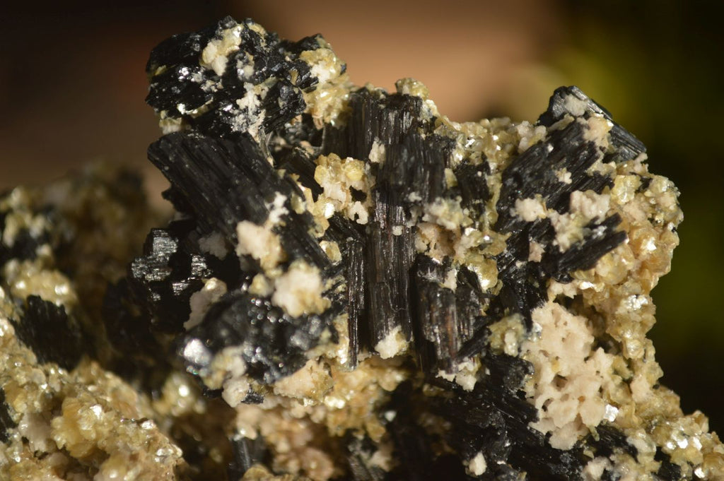 Natural Schorl Black Tourmaline Specimens  x 3 From Erongo, Namibia - Toprock Gemstones and Minerals 