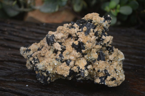 Natural Schorl Black Tourmaline Specimens x 2 From Erongo, Namibia