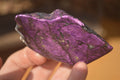 Polished  Metallic Purpurite Slices With Matte Finish x 6 From Erongo, Namibia - Toprock Gemstones and Minerals 