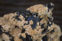 Natural Schorl Black Tourmaline Specimens x 2 From Erongo, Namibia