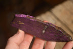 Polished  Metallic Purpurite Slices With Matte Finish x 6 From Erongo, Namibia - Toprock Gemstones and Minerals 