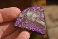 Polished  Metallic Purpurite Slices With Matte Finish x 13 From Erongo, Namibia - Toprock Gemstones and Minerals 