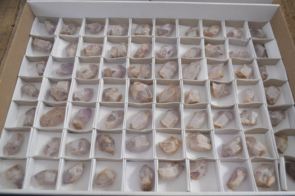 Natural Royal Zulu Window Amethyst Crystals x 70 From, South Africa - Toprock Gemstones and Minerals 