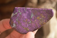 Polished  Metallic Purpurite Slices With Matte Finish x 13 From Erongo, Namibia - Toprock Gemstones and Minerals 