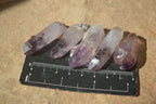Natural Single Smokey Amethyst Crystals  x 35 From Chiredzi, Zimbabwe - Toprock Gemstones and Minerals 