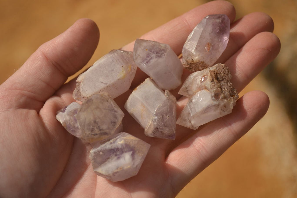 Natural Royal Zulu Window Amethyst Crystals x 70 From, South Africa - Toprock Gemstones and Minerals 