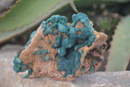 Natural Rare Ball Malachite On Quartz & Dolomite Specimens x 2 From Kambove, Congo - Toprock Gemstones and Minerals 