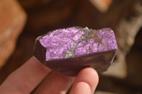 Polished  Metallic Purpurite Slices With Matte Finish x 13 From Erongo, Namibia - Toprock Gemstones and Minerals 