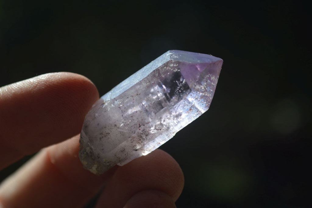 Natural Single Smokey Amethyst Crystals  x 35 From Chiredzi, Zimbabwe - Toprock Gemstones and Minerals 