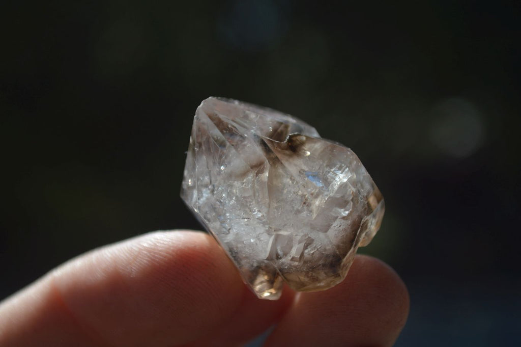 Natural Single Smokey Amethyst Crystals  x 35 From Chiredzi, Zimbabwe - Toprock Gemstones and Minerals 