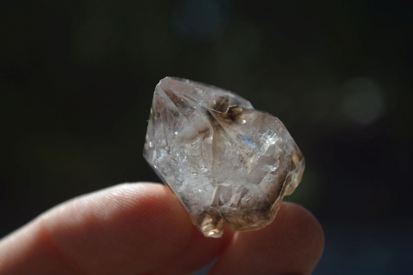 Natural Single Smokey Amethyst Crystals  x 35 From Chiredzi, Zimbabwe - Toprock Gemstones and Minerals 