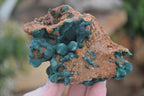 Natural Rare Ball Malachite On Quartz & Dolomite Specimens x 2 From Kambove, Congo - Toprock Gemstones and Minerals 