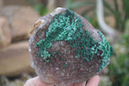 Natural Rare Ball Malachite On Quartz & Dolomite Specimens x 2 From Kambove, Congo - Toprock Gemstones and Minerals 