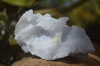 Natural Etched Blue Chalcedony Specimens  x 12 From Nsanje, Malawi - Toprock Gemstones and Minerals 