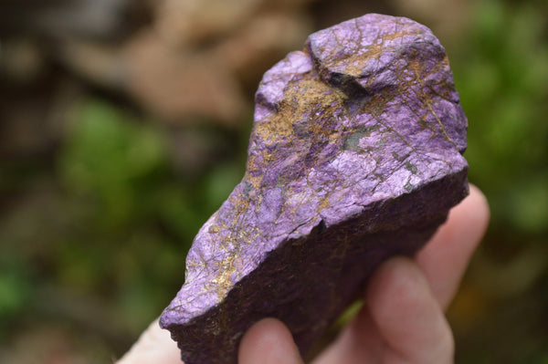 Natural Rare Metallic Purpurite Cobbed Specimens x 6 From Erongo, Namibia - TopRock