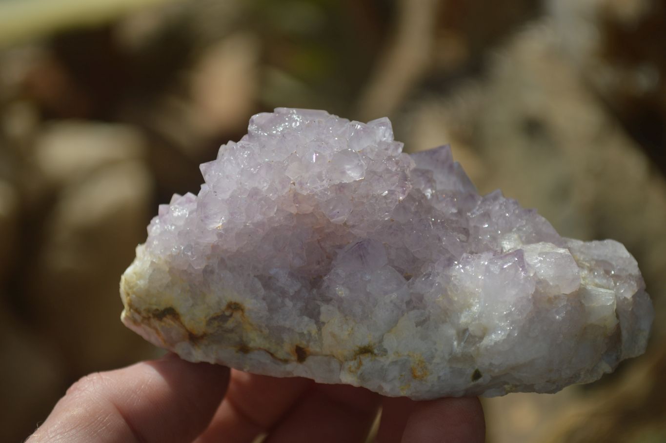 Natural Mixed Spirit Quartz Clusters x 6 From Boekenhouthoek, South Africa - Toprock Gemstones and Minerals 