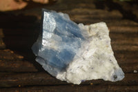 Natural New Sky Blue Calcite Specimens  x 24 From Spitzkop, Namibia - Toprock Gemstones and Minerals 