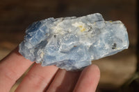 Natural New Sky Blue Calcite Specimens  x 24 From Spitzkop, Namibia - Toprock Gemstones and Minerals 