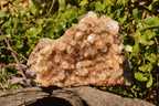 Natural Quartz Clusters With Golden Limonite Colouring  x 2 From Solwezi, Zambia - TopRock