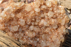 Natural Quartz Clusters With Golden Limonite Colouring  x 2 From Solwezi, Zambia - TopRock