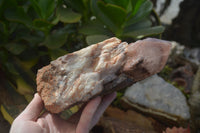 Natural Red Hematoid Quartz Specimens x 2 From Karoi, Zimbabwe - Toprock Gemstones and Minerals 