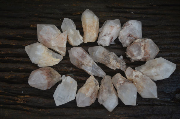 Natural Single Pineapple Candle Quartz Crystals  x 35 From Antsirabe, Madagascar - Toprock Gemstones and Minerals 