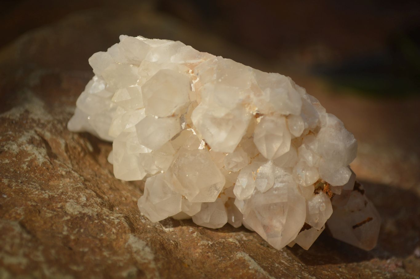 Natural Clear Quartz Crystal Clusters  x 12 From Madagascar - Toprock Gemstones and Minerals 
