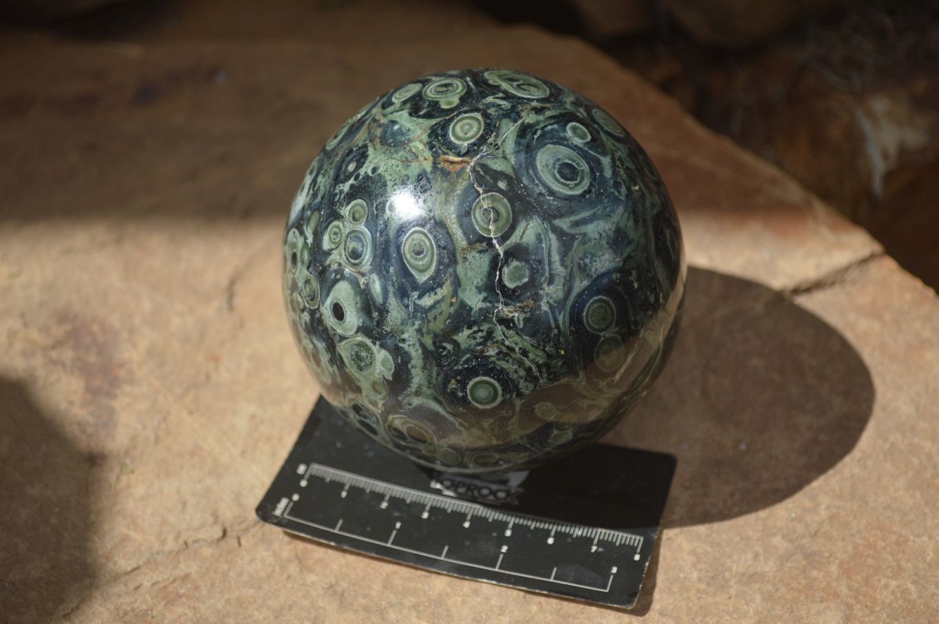 Polished Stromatolite / Kambamba Jasper Spheres  x 2 From Madagascar - Toprock Gemstones and Minerals 