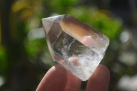 Polished Wispy Phantom Smokey Quartz Points x 12 From Madagascar - Toprock Gemstones and Minerals 