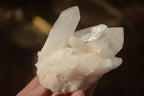 Natural Clear Quartz Crystal Clusters  x 12 From Madagascar - Toprock Gemstones and Minerals 