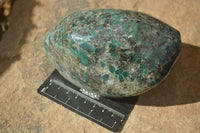 Polished Rare Emerald In Matrix Standing Free Form  x 1 From Sandawana, Zimbabwe - Toprock Gemstones and Minerals 