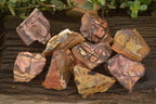 Natural Rough Nguni Jasper Cobbed Specimens  x 12 From Southern Africa - Toprock Gemstones and Minerals 