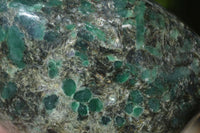 Polished Rare Emerald In Matrix Standing Free Form  x 1 From Sandawana, Zimbabwe - Toprock Gemstones and Minerals 