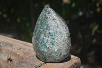 Polished Rare Emerald In Matrix Standing Free Form  x 1 From Sandawana, Zimbabwe - Toprock Gemstones and Minerals 
