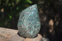 Polished Rare Emerald In Matrix Standing Free Form  x 1 From Sandawana, Zimbabwe - Toprock Gemstones and Minerals 