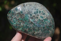 Polished Rare Emerald In Matrix Standing Free Form  x 1 From Sandawana, Zimbabwe - Toprock Gemstones and Minerals 