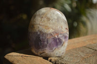 Polished Dream Amethyst Standing Free Forms  x 3 From Madagascar - Toprock Gemstones and Minerals 