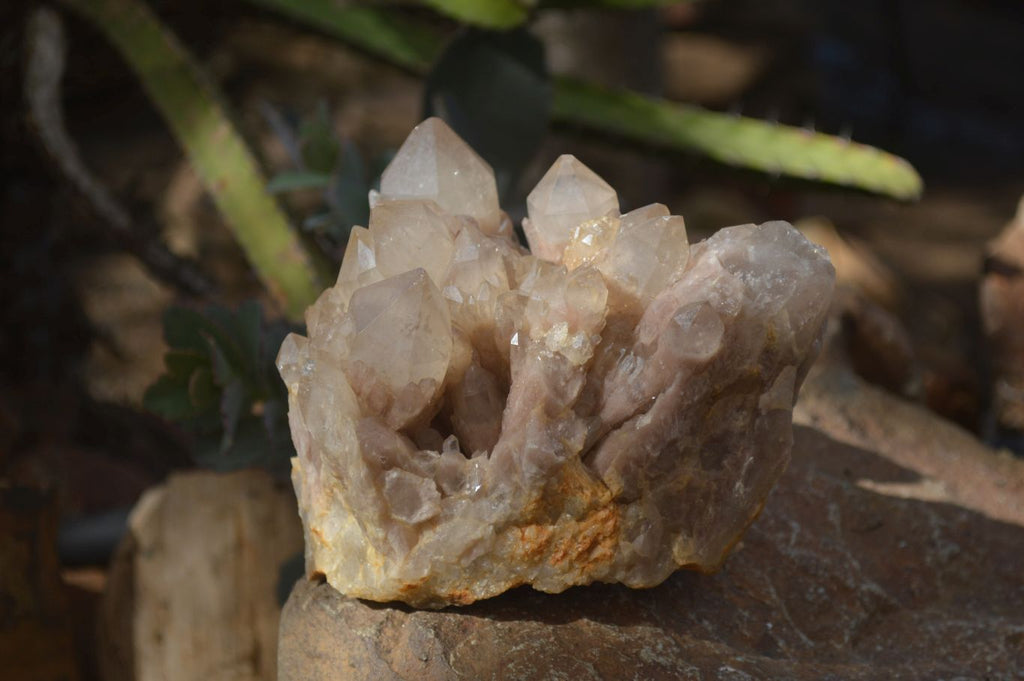 Natural Cascading Smokey Quartz Cluster x 1 From Luena, Congo - Toprock Gemstones and Minerals 
