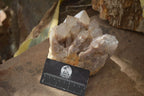 Natural Cascading Smokey Quartz Cluster x 1 From Luena, Congo - Toprock Gemstones and Minerals 