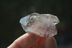 Natural Single Amethyst Window Quartz Crystals  x 21 From Chiredzi, Zimbabwe - Toprock Gemstones and Minerals 