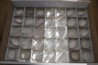 Polished Small Semi Optic Clear Quartz Galet / Palm Stones x 35 From Madagascar - Toprock Gemstones and Minerals 