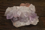 Natural Jacaranda Amethyst Clusters x 2 From Zambia - Toprock Gemstones and Minerals 
