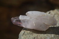 Natural Long Window Amethyst Quartz Crystals  x 12 From Chiredzi, Zimbabwe - Toprock Gemstones and Minerals 
