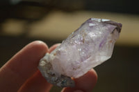 Natural Long Window Amethyst Quartz Crystals  x 12 From Chiredzi, Zimbabwe - Toprock Gemstones and Minerals 